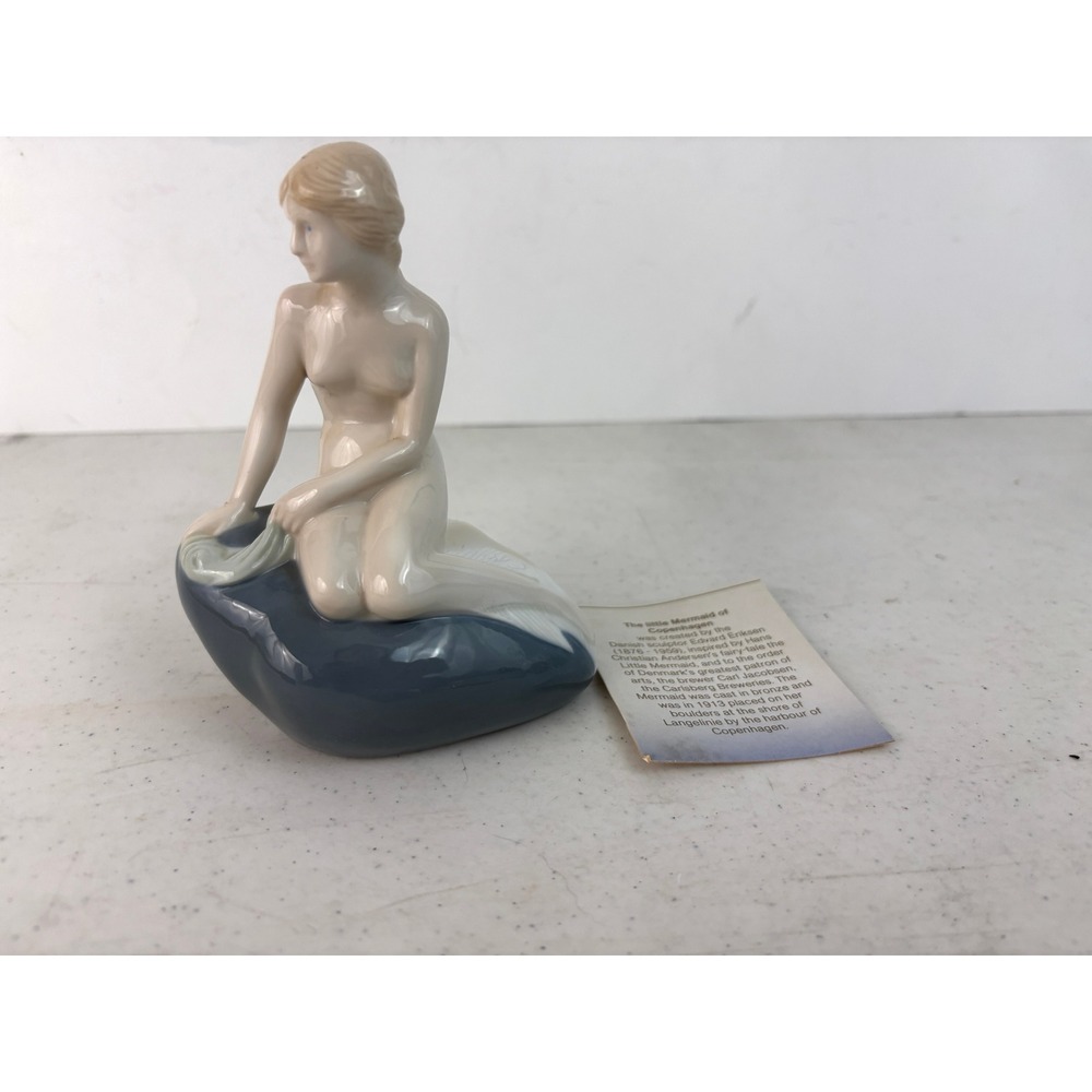 Bing & Grondahl B&G Copenhagen Little Mermaid Porcelain Figurine Denmark 5"